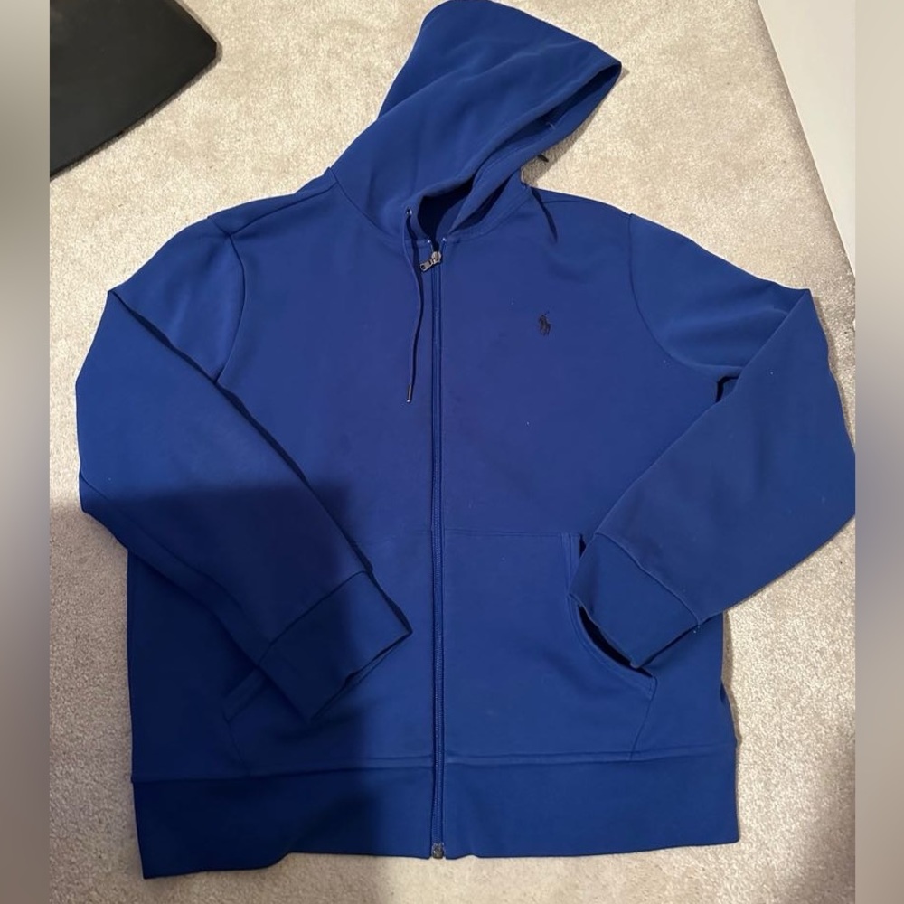 Polo Ralph Lauren blue zip up